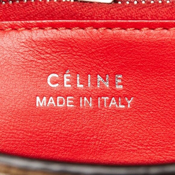 Celine Beige Drummed Leather Large Flap Multifunction Wallet - Picture 8 of 11